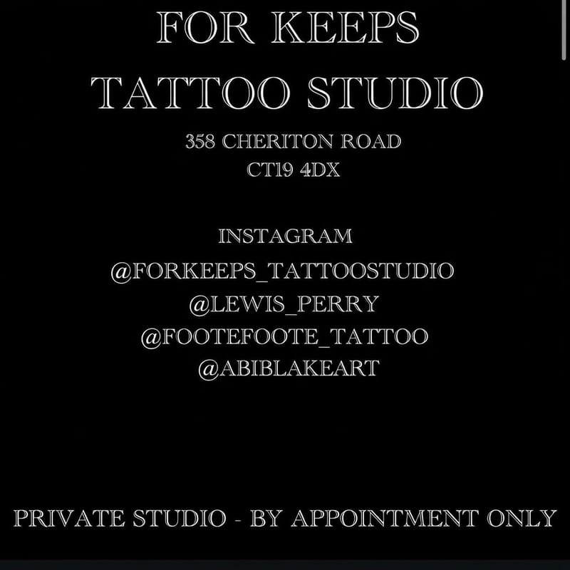 For Keeps Tattoo Studio